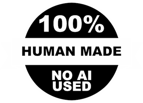 AI-free logo