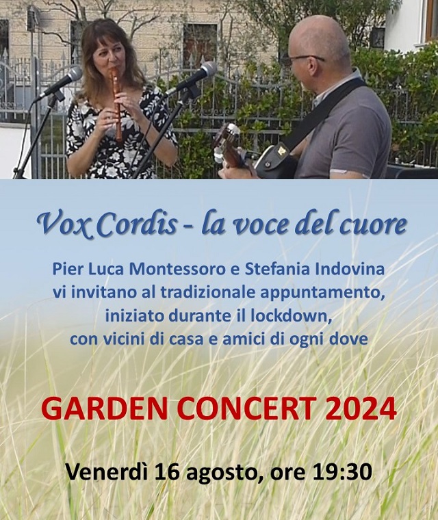 Garden concert, Faedis, agosto 2024